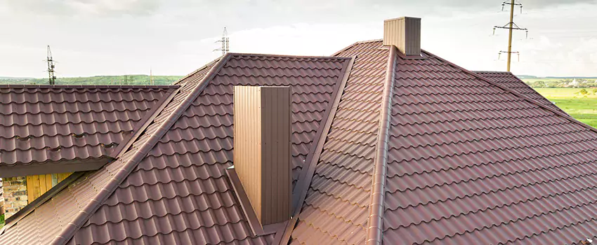 Residential Chimney Flashing Restoration in Clinton, MD