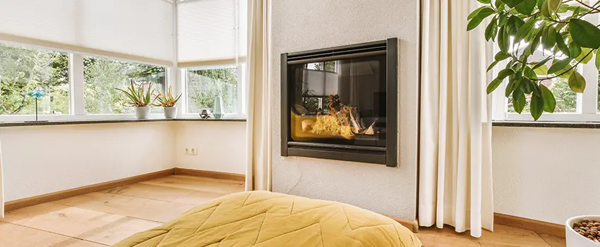 Residential Fireplace Ceramic Glass Installation in Clinton, MD