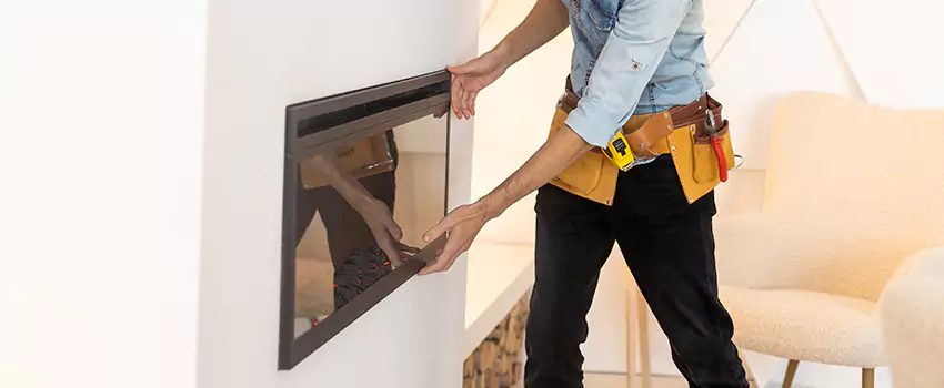 Metal Fireplace Installation in Clinton, Maryland