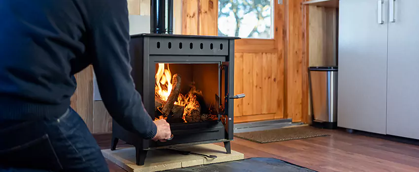 Open Hearth Wood Fireplace Installation in Clinton, MD